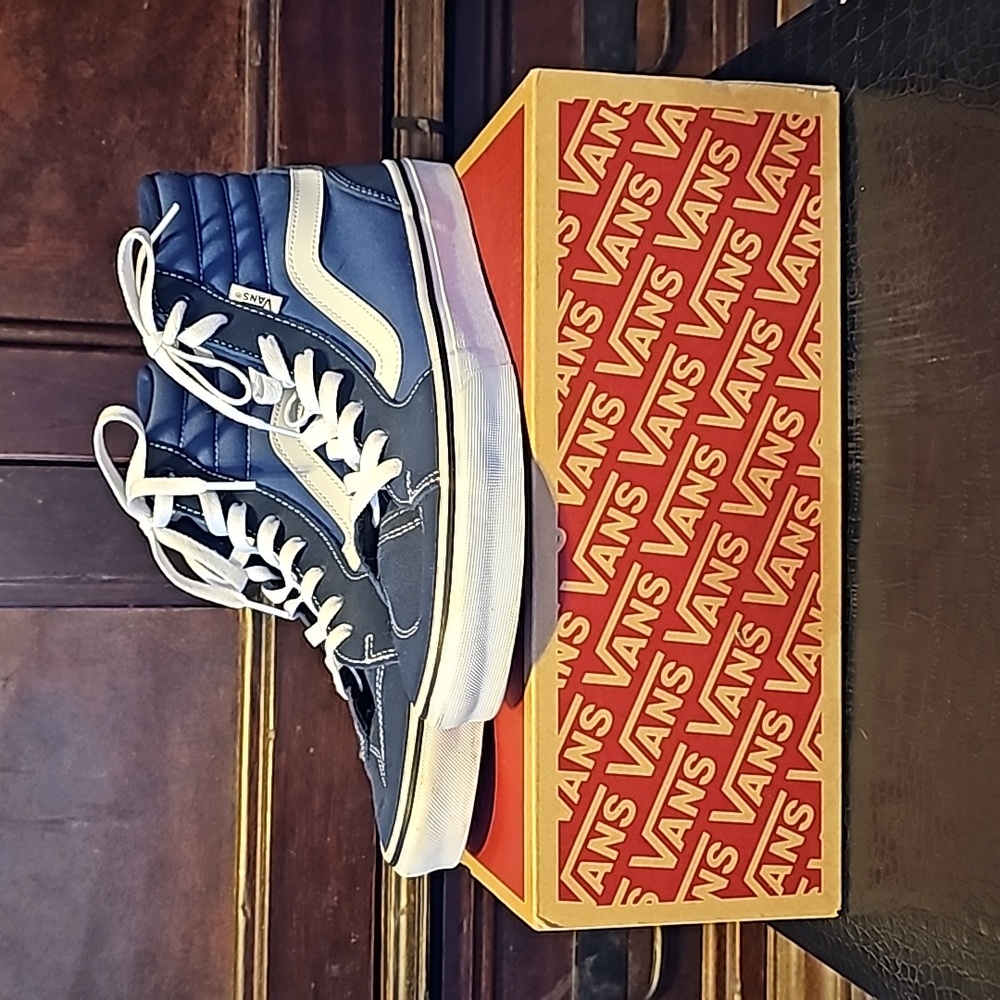Vans 8.5 Blue Men's